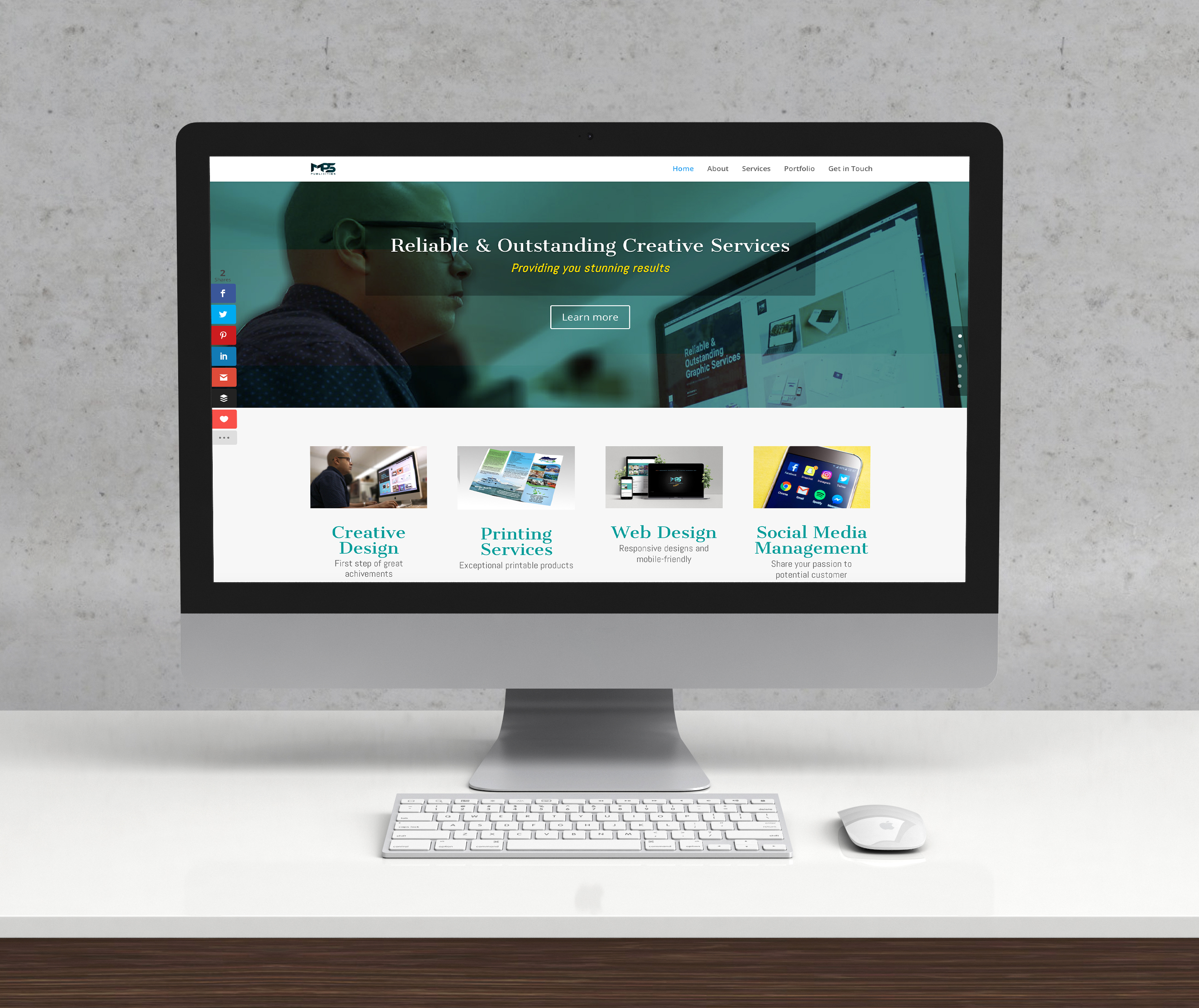 Student Project – Webdesign